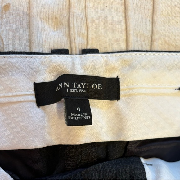 Ann Taylor Dress Pants Gray Size 4 - Picture 9 of 10